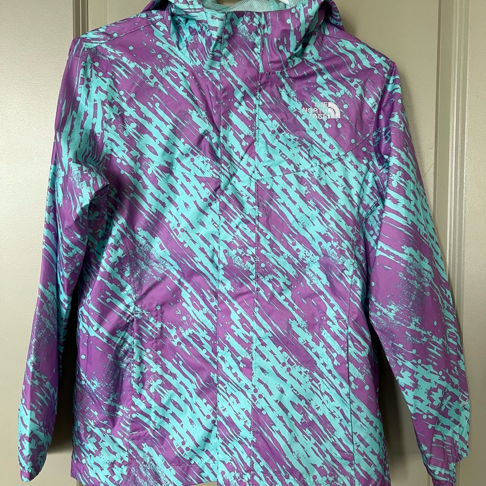 SOLD - North face rain jacket